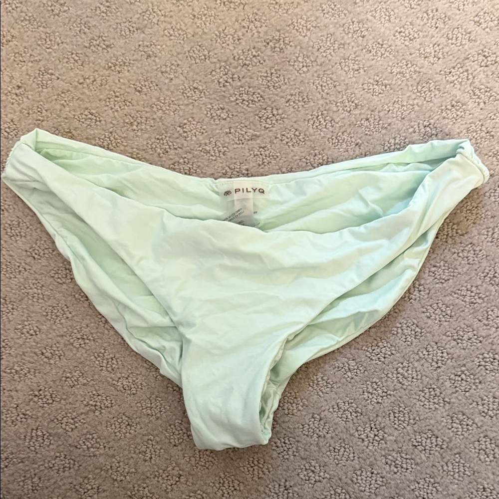 Pilyq Light Green Bikini Bottom